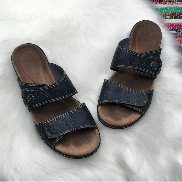 clarks leisa lacole slide sandal